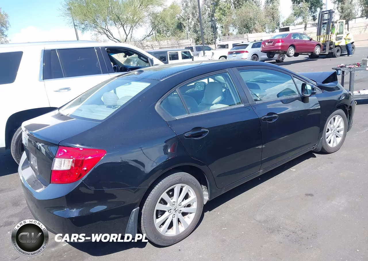 2012 Honda Civic Ex-L VIN:19XFB2F9XCE331847 - 4