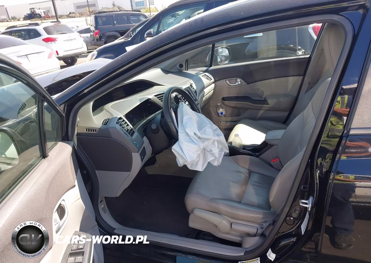 2012 Honda Civic Ex-L VIN:19XFB2F9XCE331847 - 5