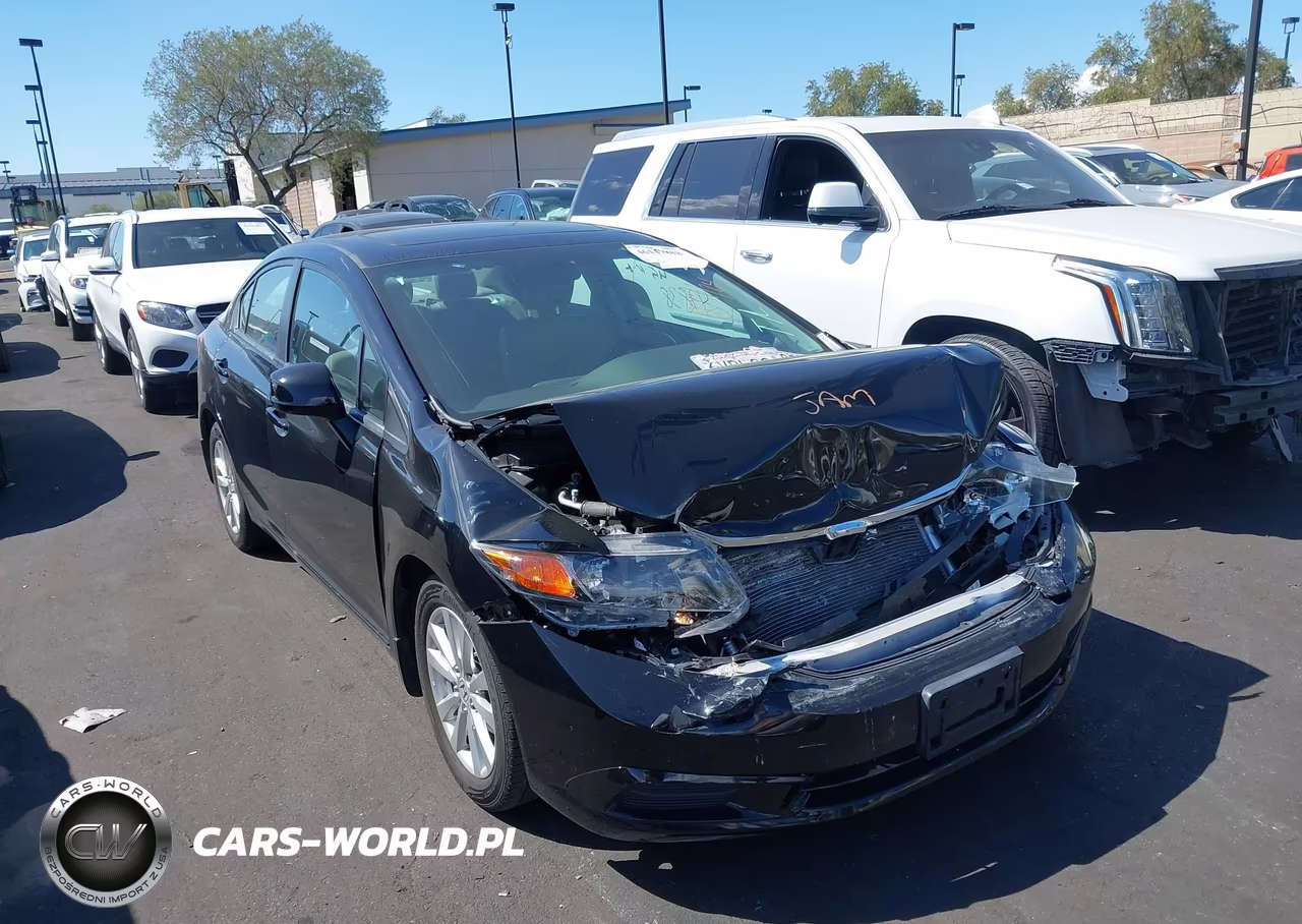 2012 Honda Civic Ex-L VIN:19XFB2F9XCE331847 - 6