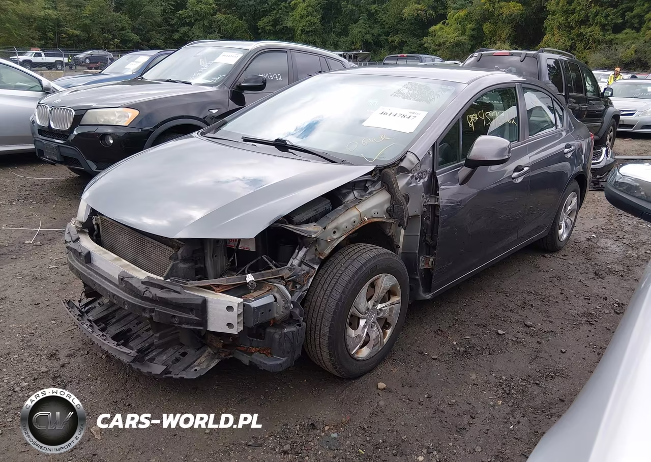 2013 Honda Civic Lx VIN:19XFB2F52DE017253 - 2