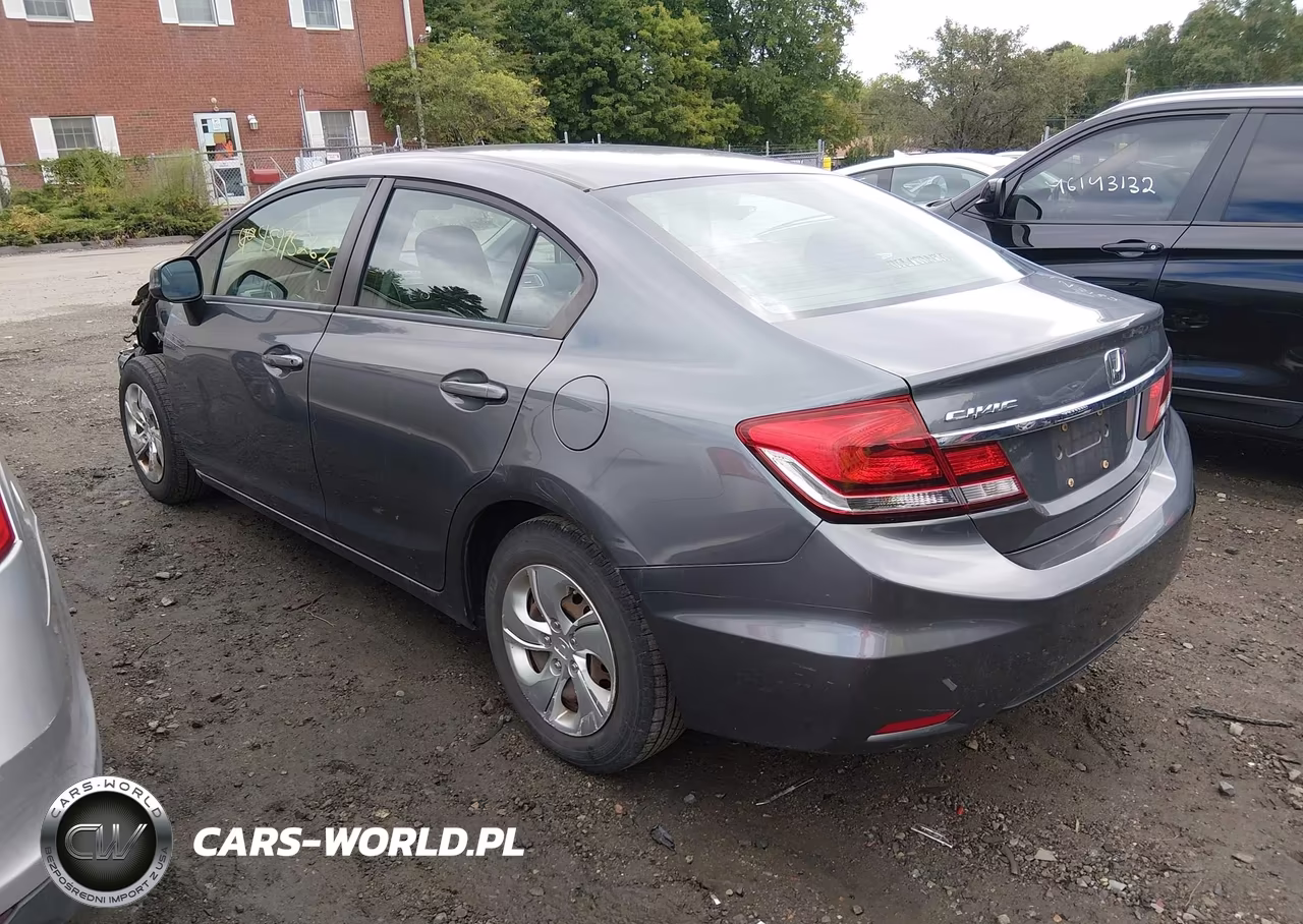 2013 Honda Civic Lx VIN:19XFB2F52DE017253 - 3