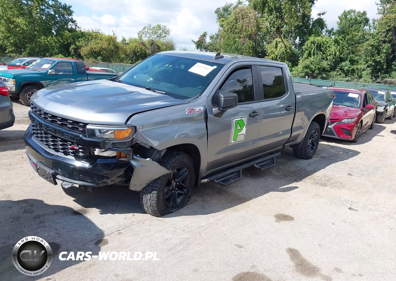 2021 Chevrolet Silverado 1500 Custom Trail Boss VIN:1GCPYCEF2MZ239475 - 2