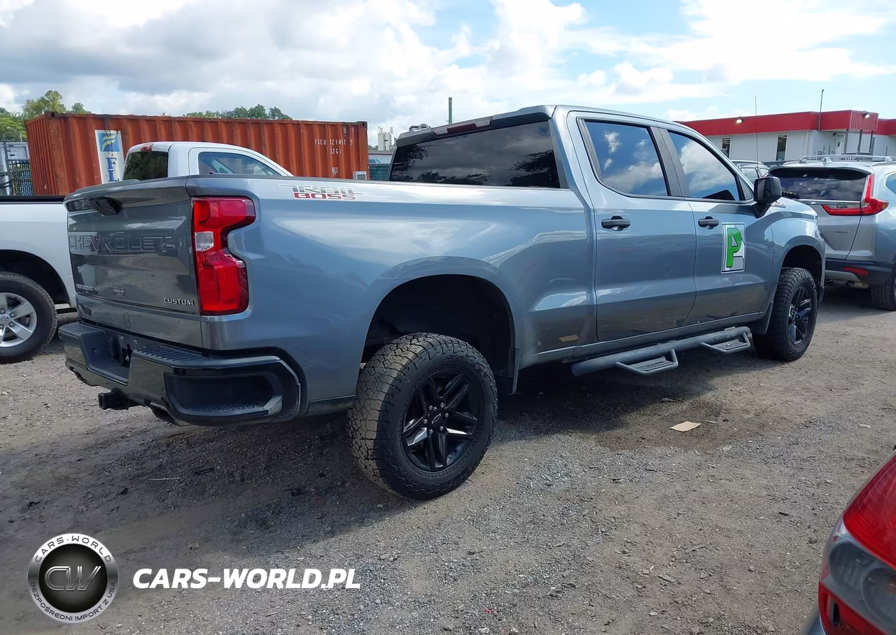 2021 Chevrolet Silverado 1500 Custom Trail Boss VIN:1GCPYCEF2MZ239475 - 4