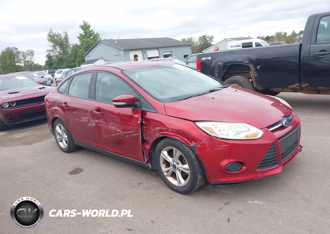 2014 Ford Focus Se VIN:1FADP3F25EL128317 - 1