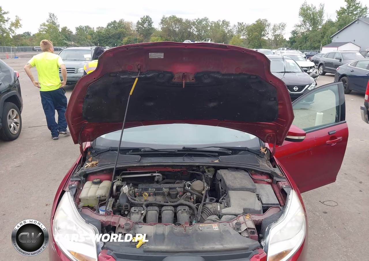 2014 Ford Focus Se VIN:1FADP3F25EL128317 - 10