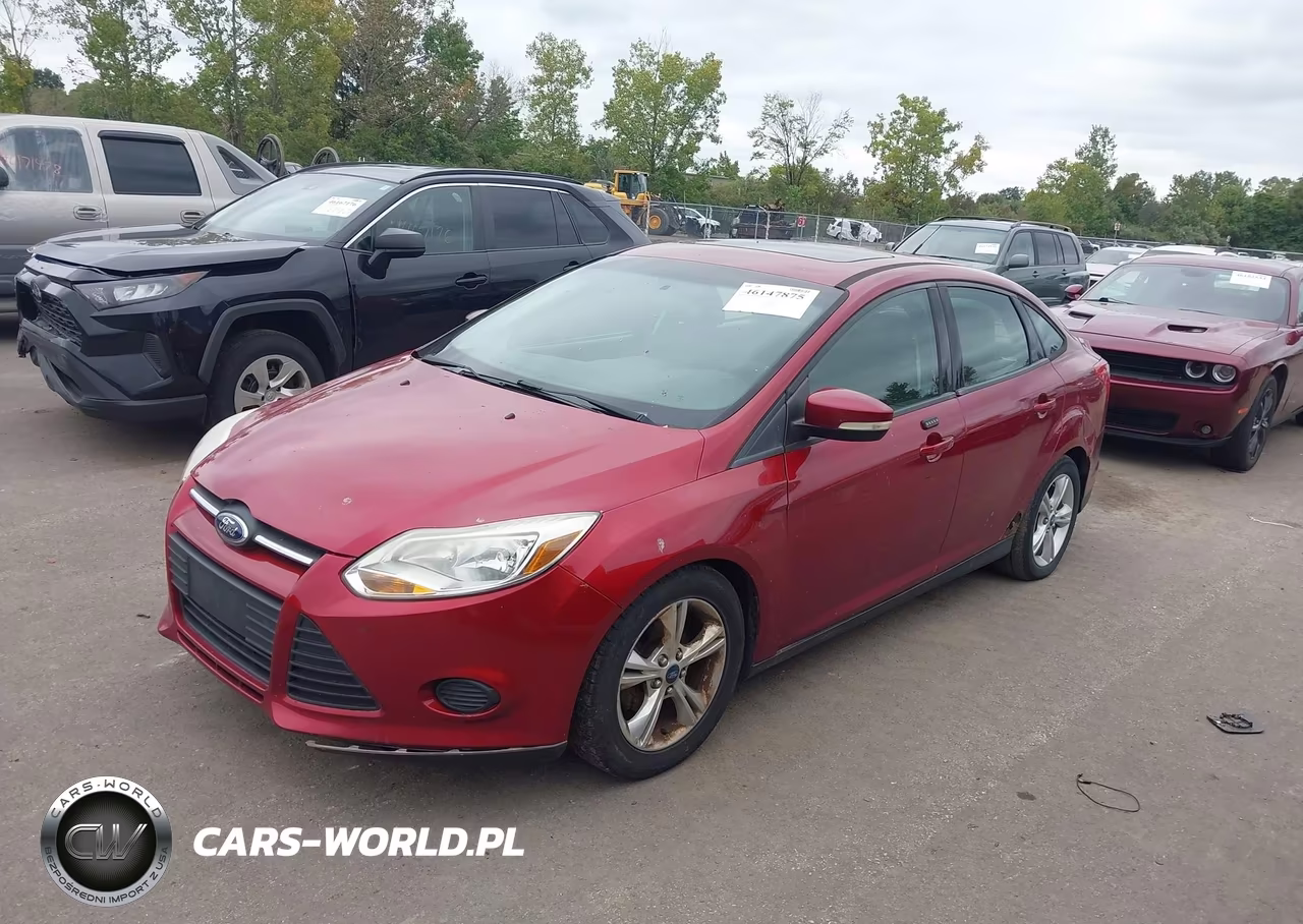 2014 Ford Focus Se VIN:1FADP3F25EL128317 - 2
