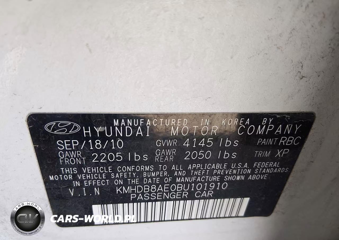 2011 Hyundai Elantra Touring Gls VIN:KMHDB8AE0BU101910 - 9