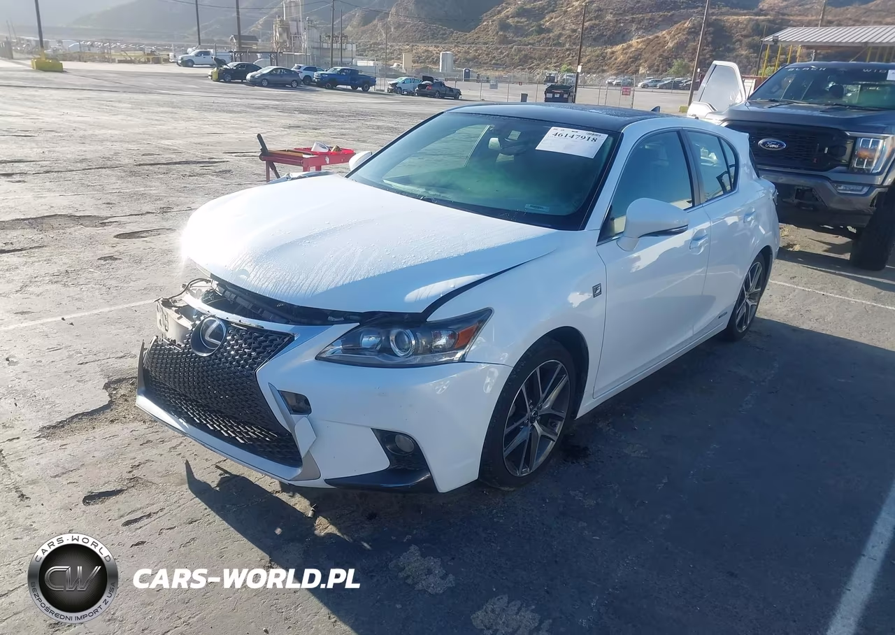 2015 Lexus Ct 200H VIN:JTHKD5BH6F2250741 - 2