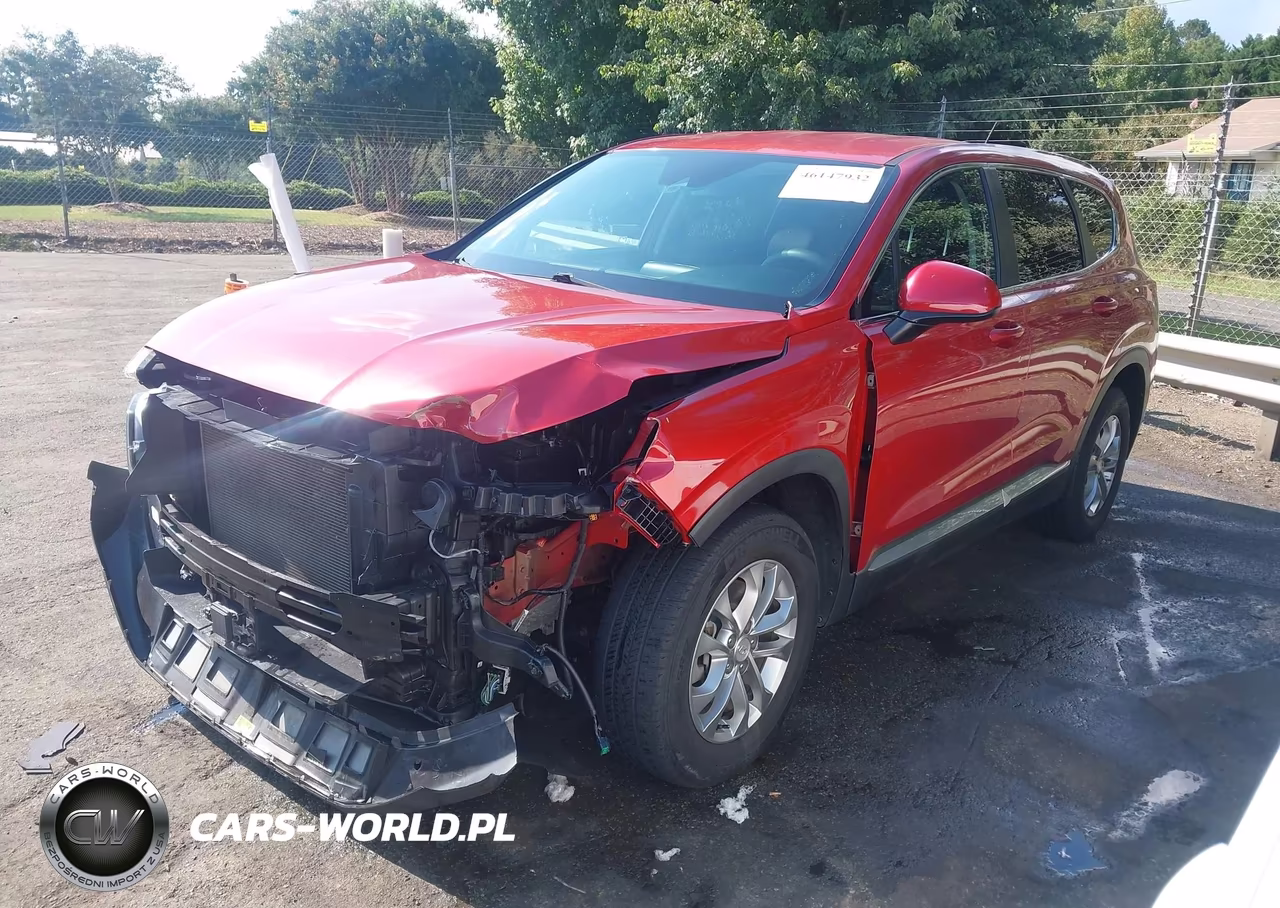 2019 Hyundai Santa Fe Se VIN:5NMS2CAD3KH134834 - 2
