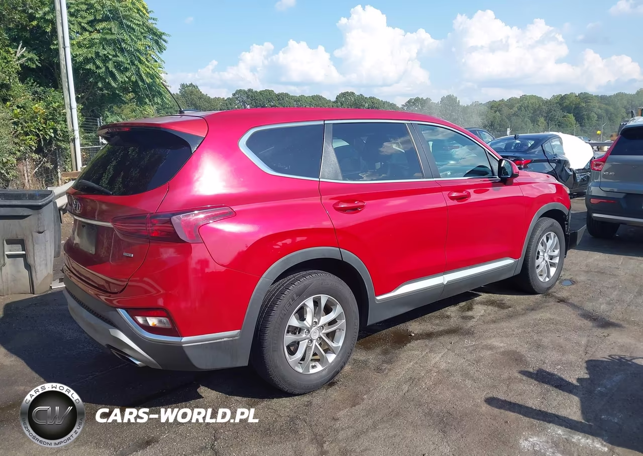 2019 Hyundai Santa Fe Se VIN:5NMS2CAD3KH134834 - 4