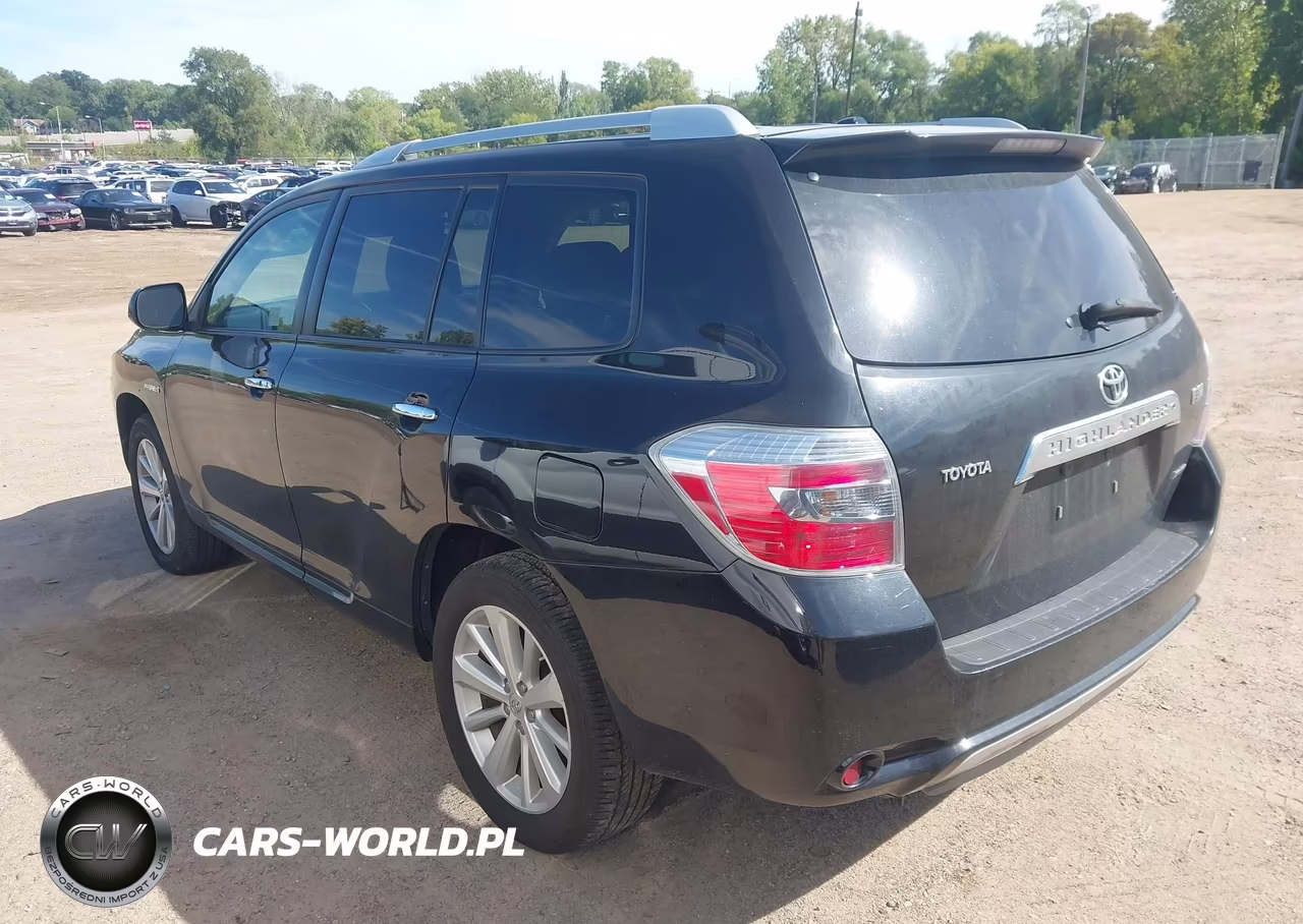 2009 Toyota Highlander Hybrid Limited VIN:JTEEW44A492035409 - 3