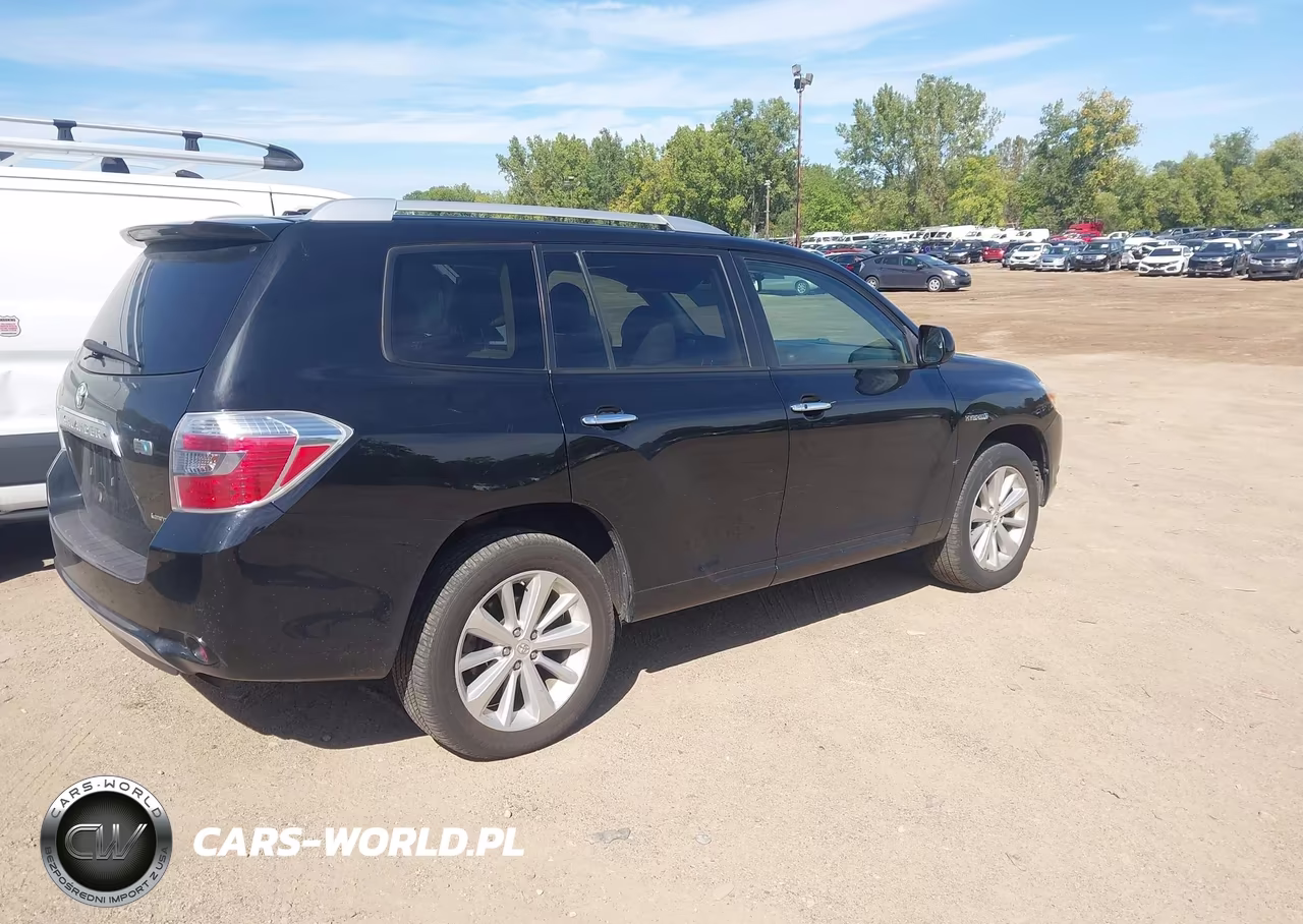 2009 Toyota Highlander Hybrid Limited VIN:JTEEW44A492035409 - 4