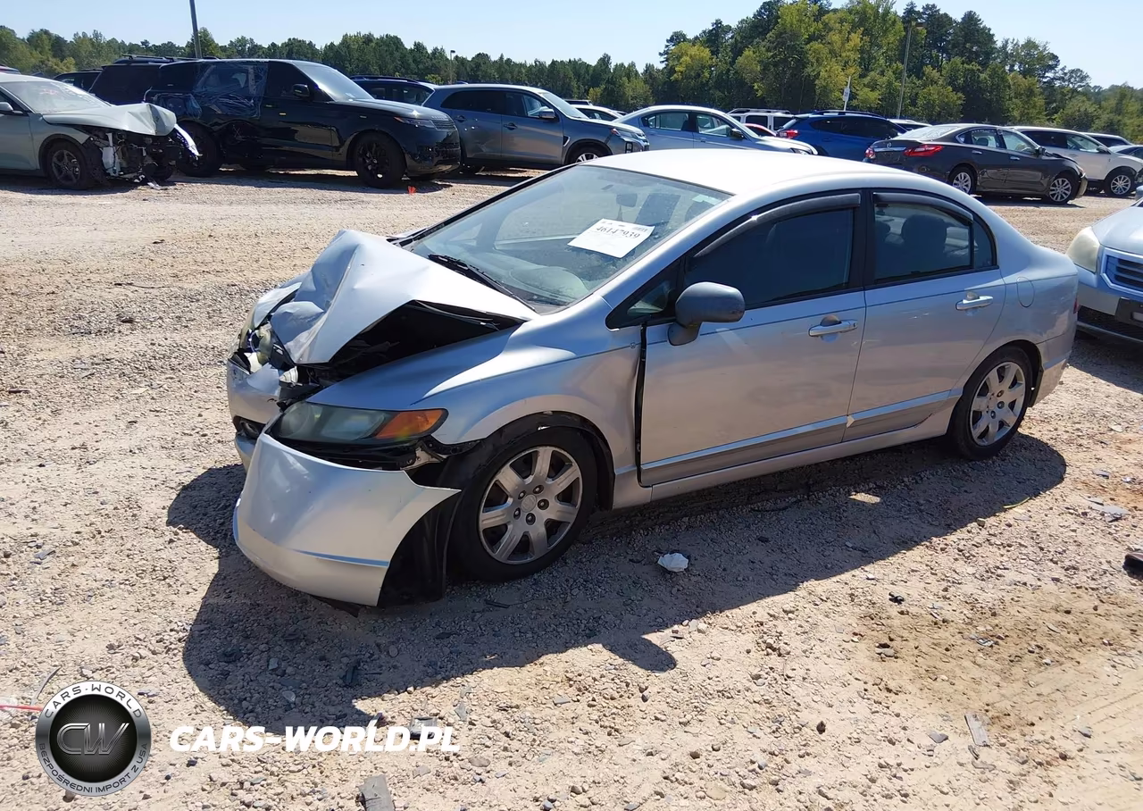 2008 Honda Civic Lx VIN:1HGFA16568L033001 - 2