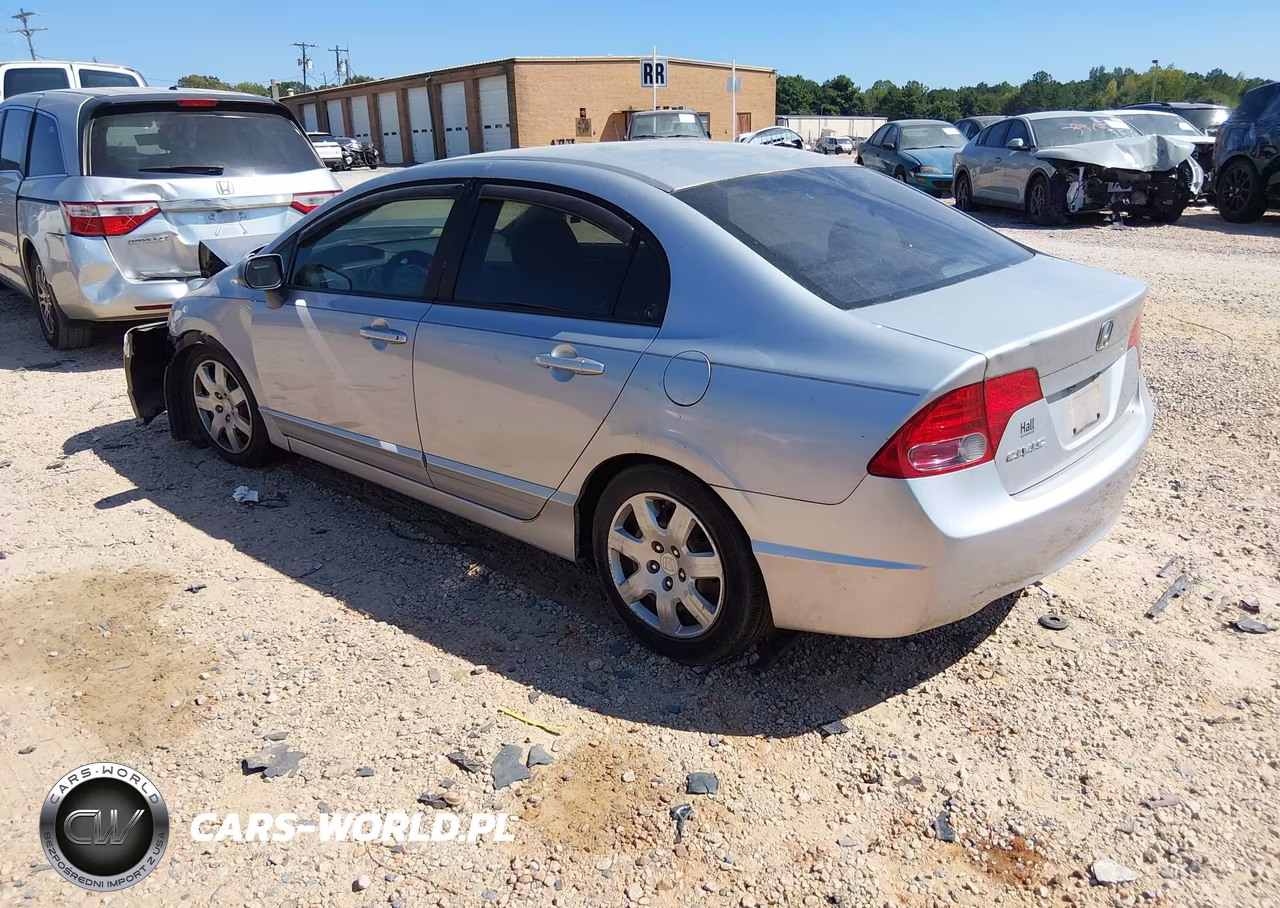 2008 Honda Civic Lx VIN:1HGFA16568L033001 - 3