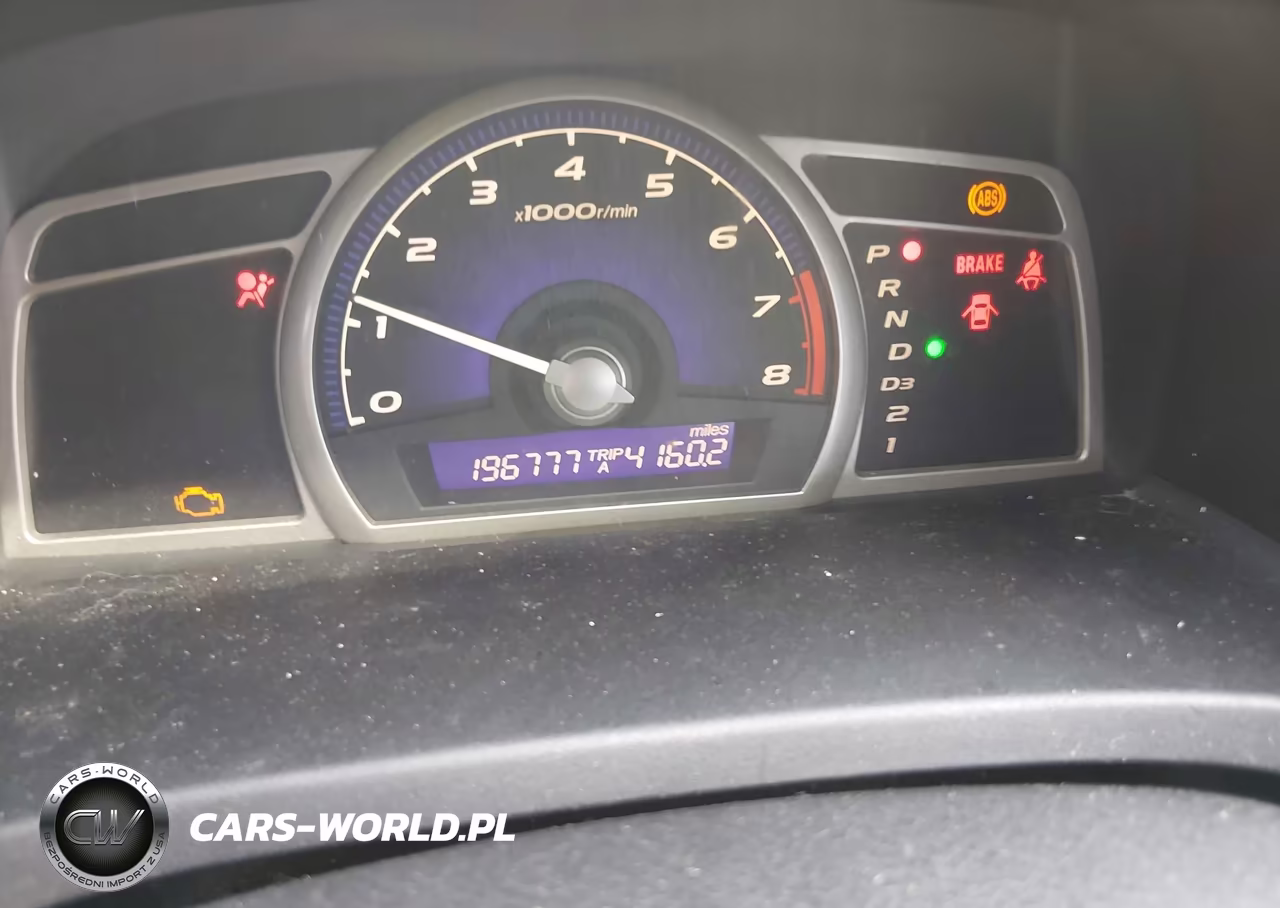 2008 Honda Civic Lx VIN:1HGFA16568L033001 - 7