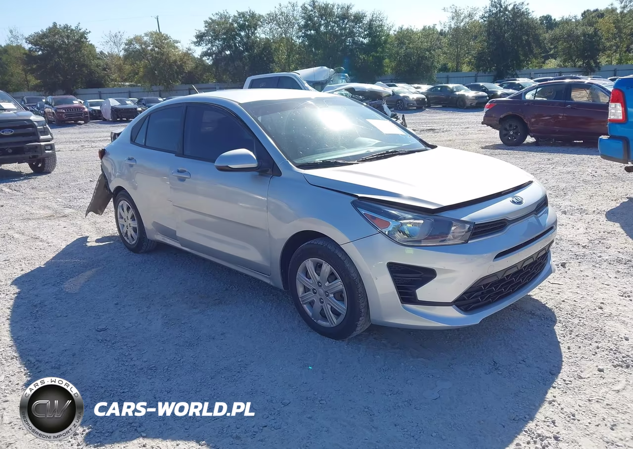 2021 Kia Rio Lx VIN:3KPA24AD6ME379798 - 1
