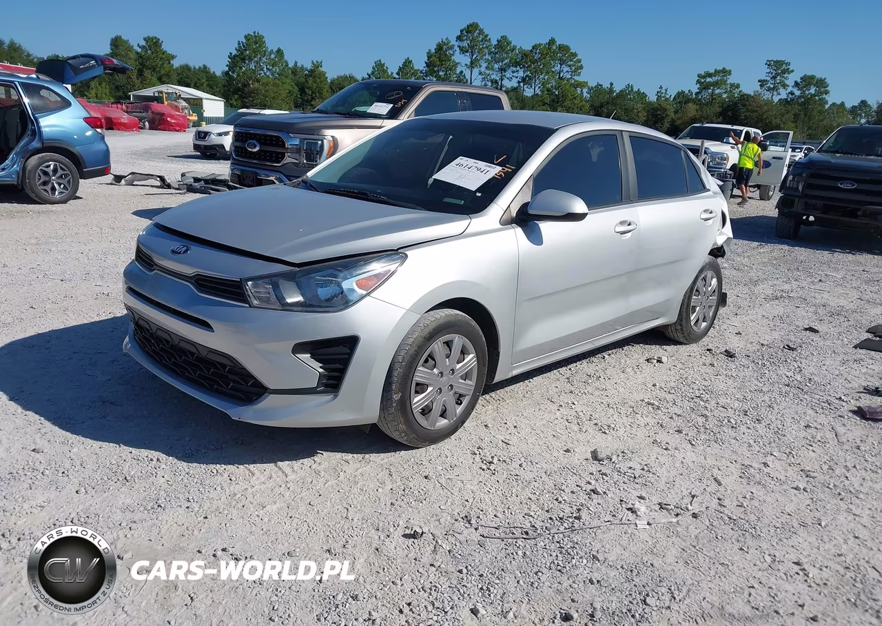 2021 Kia Rio Lx VIN:3KPA24AD6ME379798 - 2
