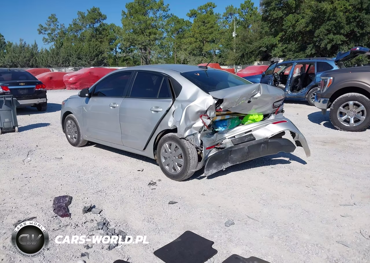 2021 Kia Rio Lx VIN:3KPA24AD6ME379798 - 3