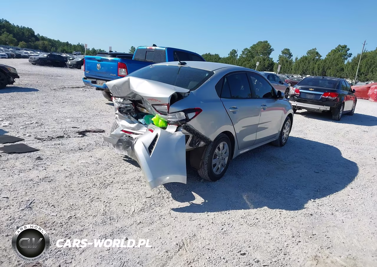 2021 Kia Rio Lx VIN:3KPA24AD6ME379798 - 4