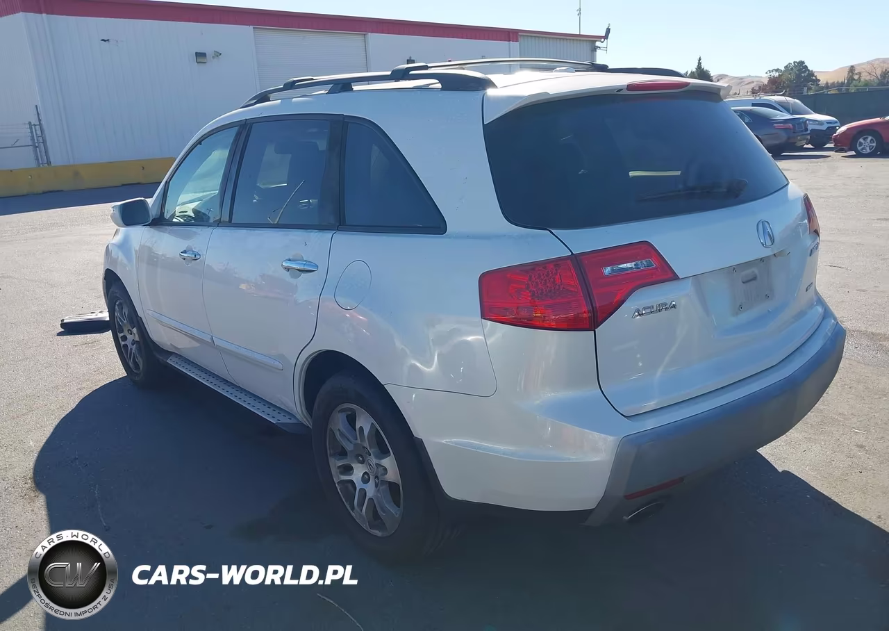 2008 Acura Mdx Technology Package VIN:2HNYD28358H522660 - 3