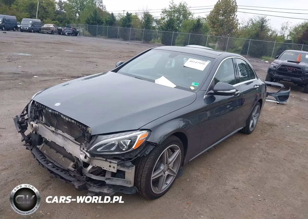 2015 Mercedes-Benz C 300 Sport 4Matic VIN:55SWF4KB3FU004406 - 2