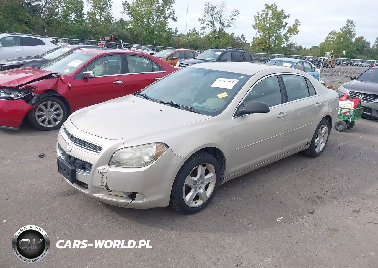 2010 Chevrolet Malibu Ls VIN:1G1ZB5EB3AF133836 - 2