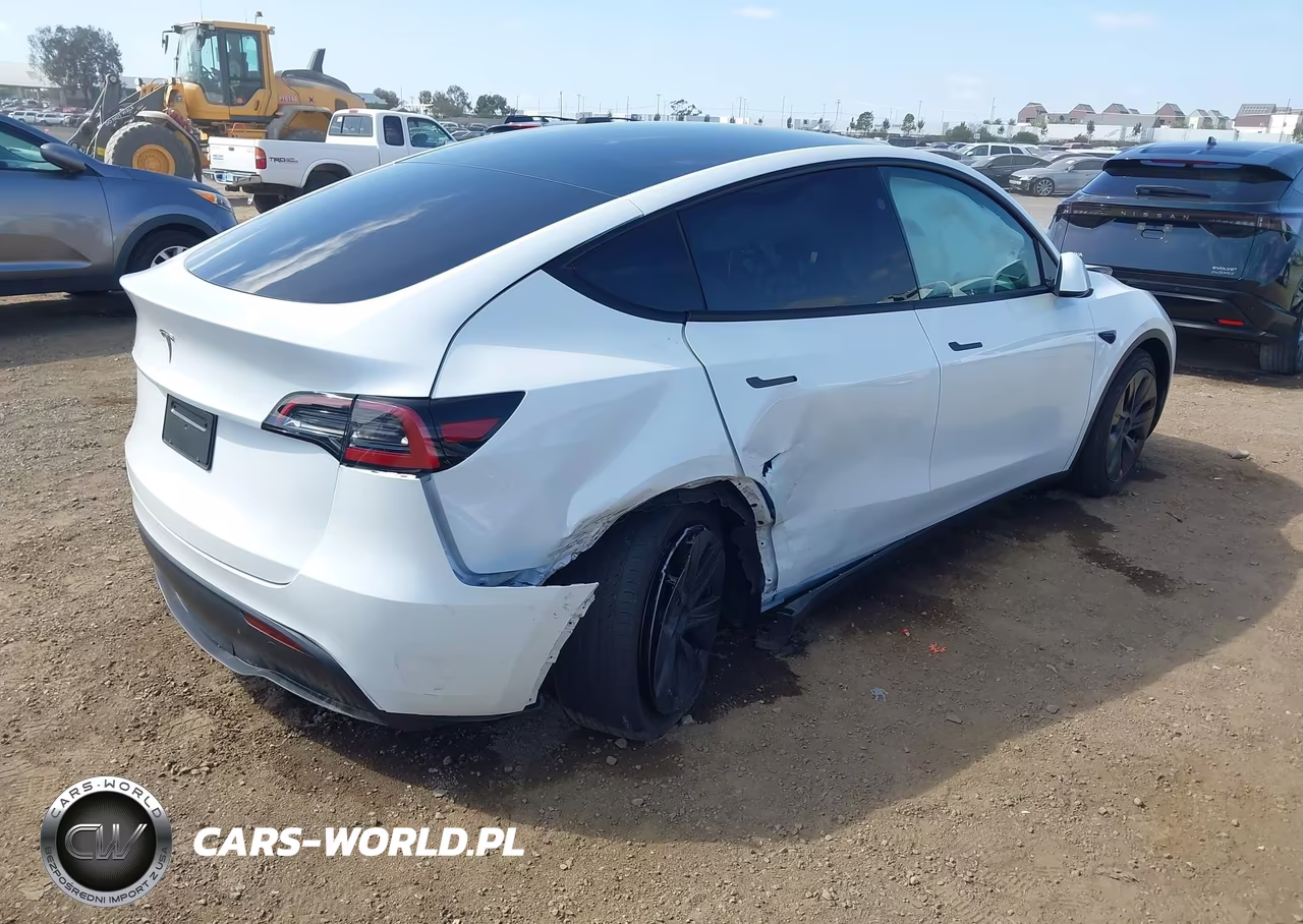 2024 Tesla Model Y Long Range Single Motor Rear-Wheel Drive-Rwd VIN:7SAYGDED1RF168894 - 4