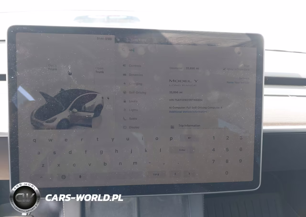 2024 Tesla Model Y Long Range Single Motor Rear-Wheel Drive-Rwd VIN:7SAYGDED1RF168894 - 7