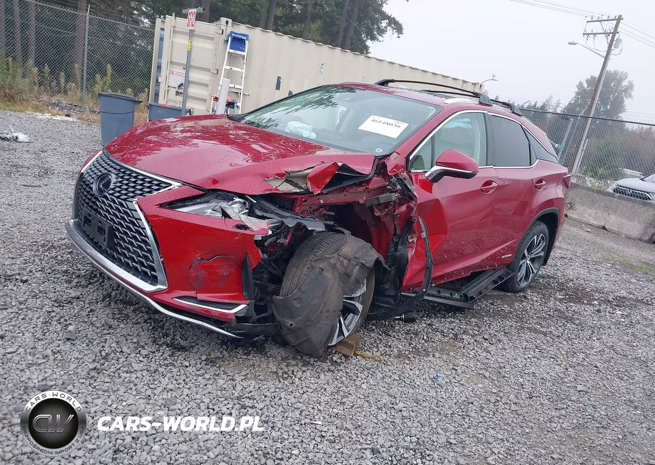 2020 Lexus Rx 450H VIN:2T2HGMDA8LC056167 - 2