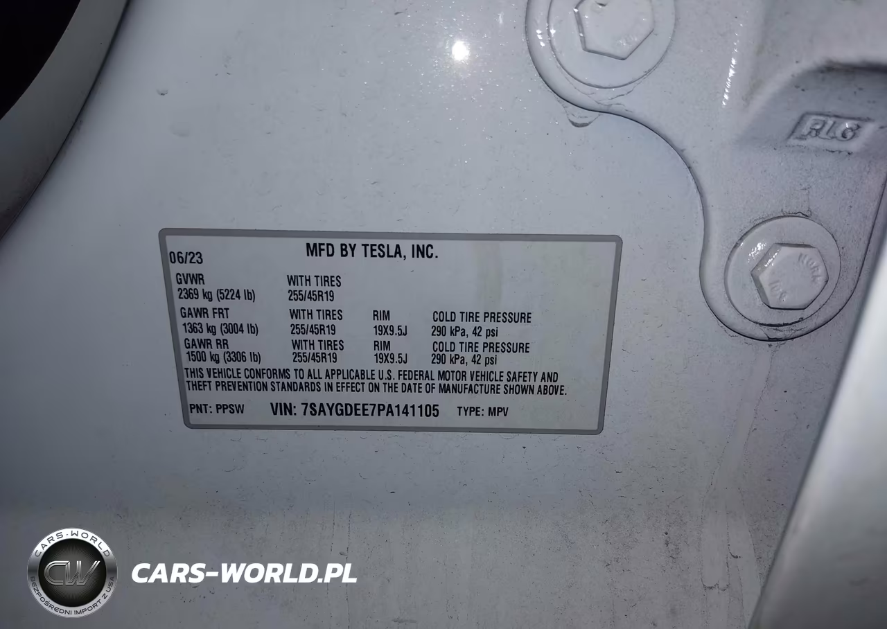 2023 Tesla Model Y Awd-Long Range Dual Motor All-Wheel Drive VIN:7SAYGDEE7PA141105 - 9