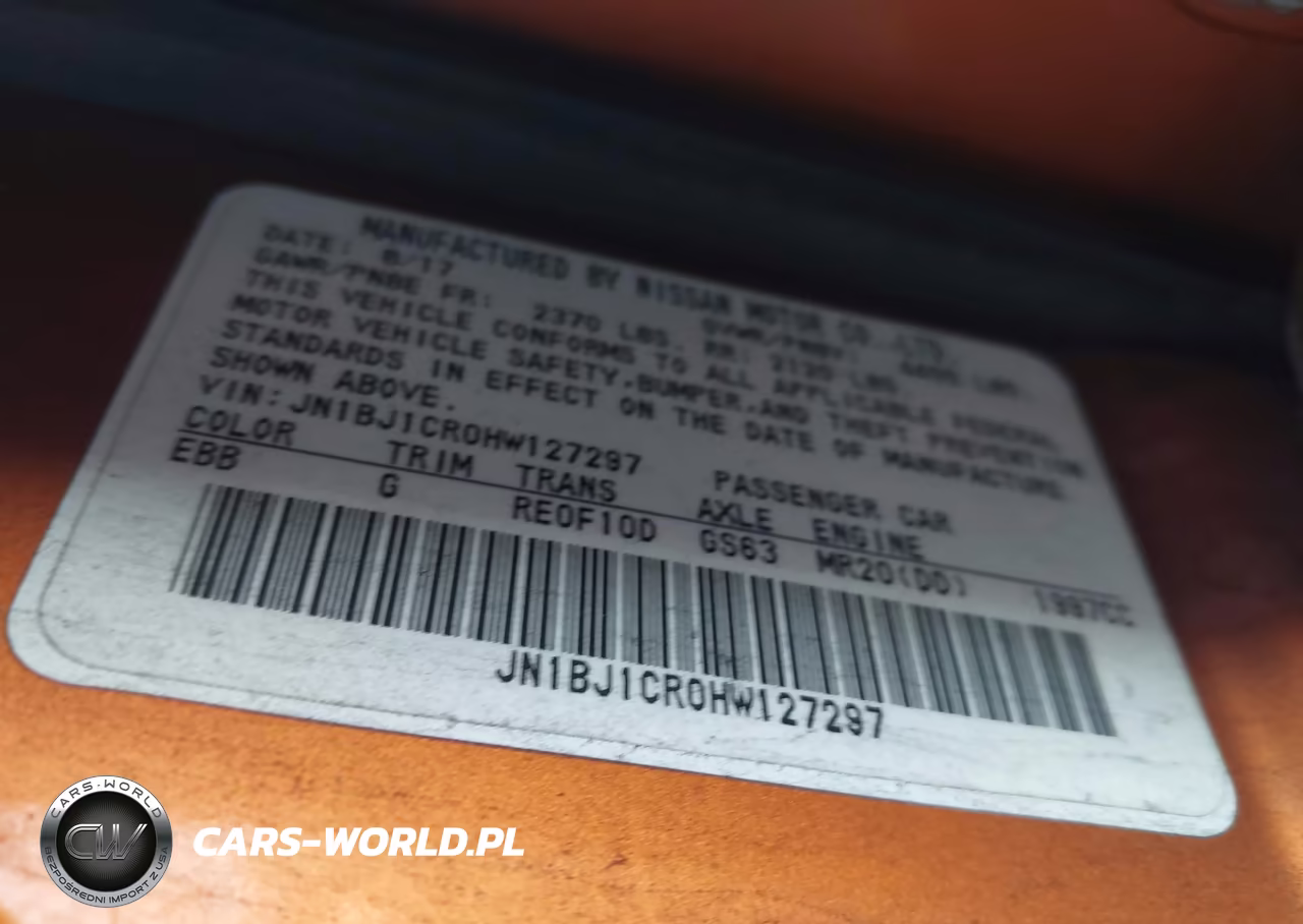 2017 Nissan Rogue Sport Sv VIN:JN1BJ1CR0HW127297 - 9