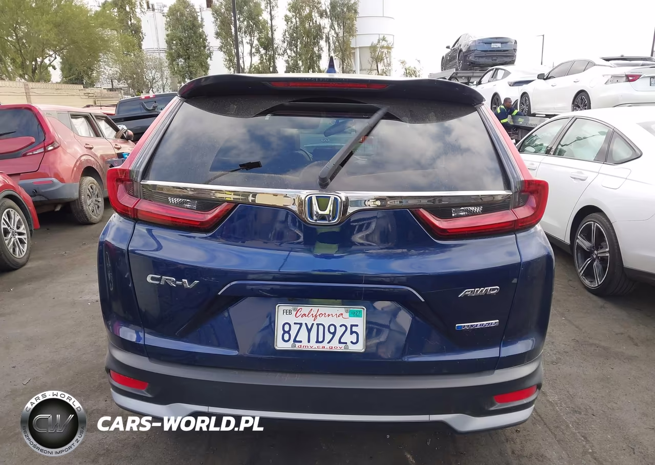 2022 Honda Cr-V Hybrid Ex-L VIN:5J6RT6H8XNL017321 - 17