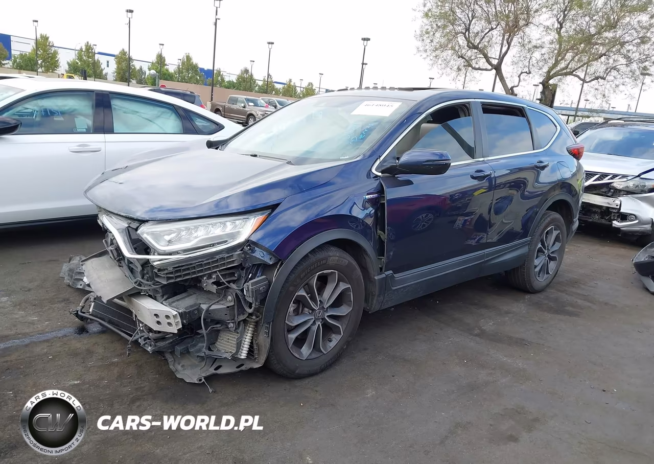 2022 Honda Cr-V Hybrid Ex-L VIN:5J6RT6H8XNL017321 - 2