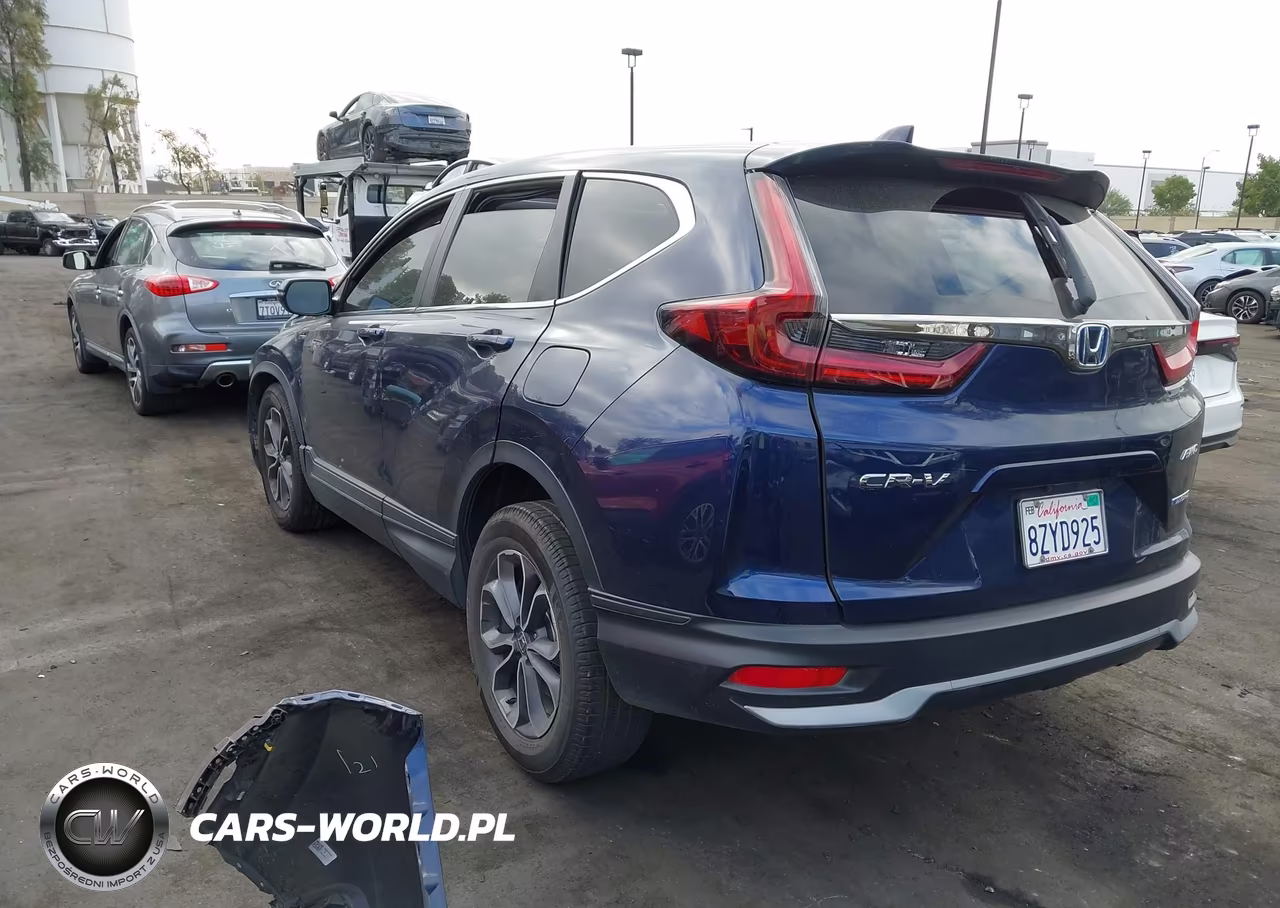 2022 Honda Cr-V Hybrid Ex-L VIN:5J6RT6H8XNL017321 - 3