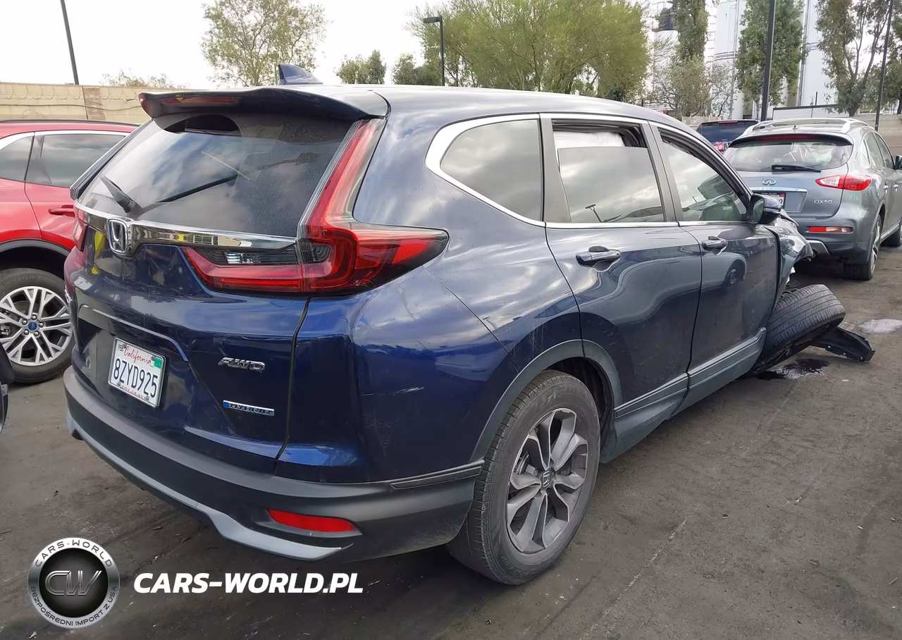 2022 Honda Cr-V Hybrid Ex-L VIN:5J6RT6H8XNL017321 - 4