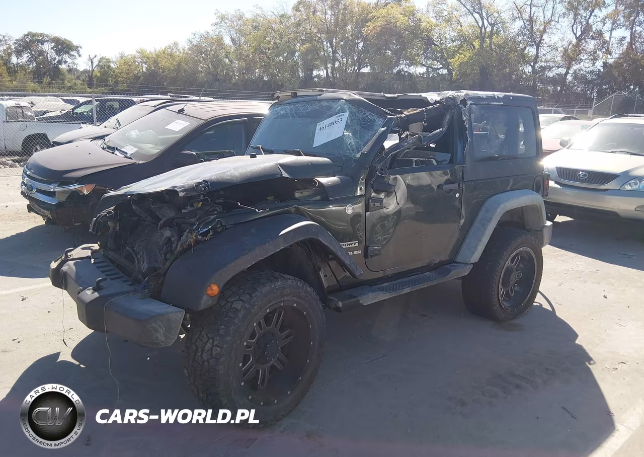 2012 Jeep Wrangler Sport VIN:1C4AJWAG7CL112359 - 2