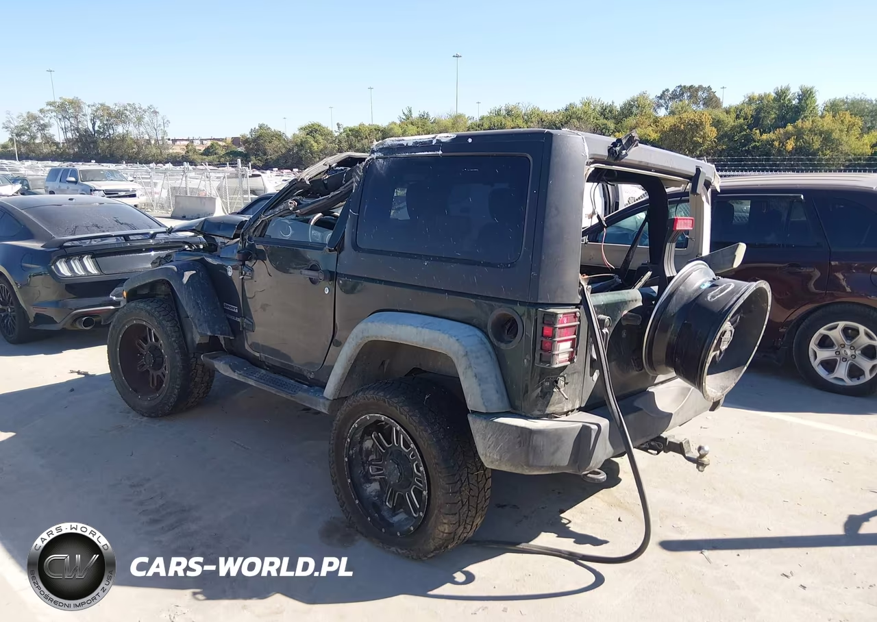 2012 Jeep Wrangler Sport VIN:1C4AJWAG7CL112359 - 3