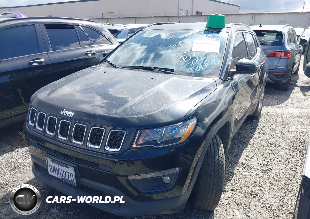2019 Jeep Compass Latitude Fwd VIN:3C4NJCBB2KT855369 - 2