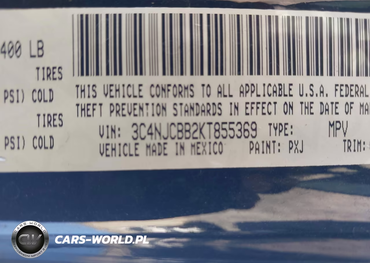 2019 Jeep Compass Latitude Fwd VIN:3C4NJCBB2KT855369 - 9