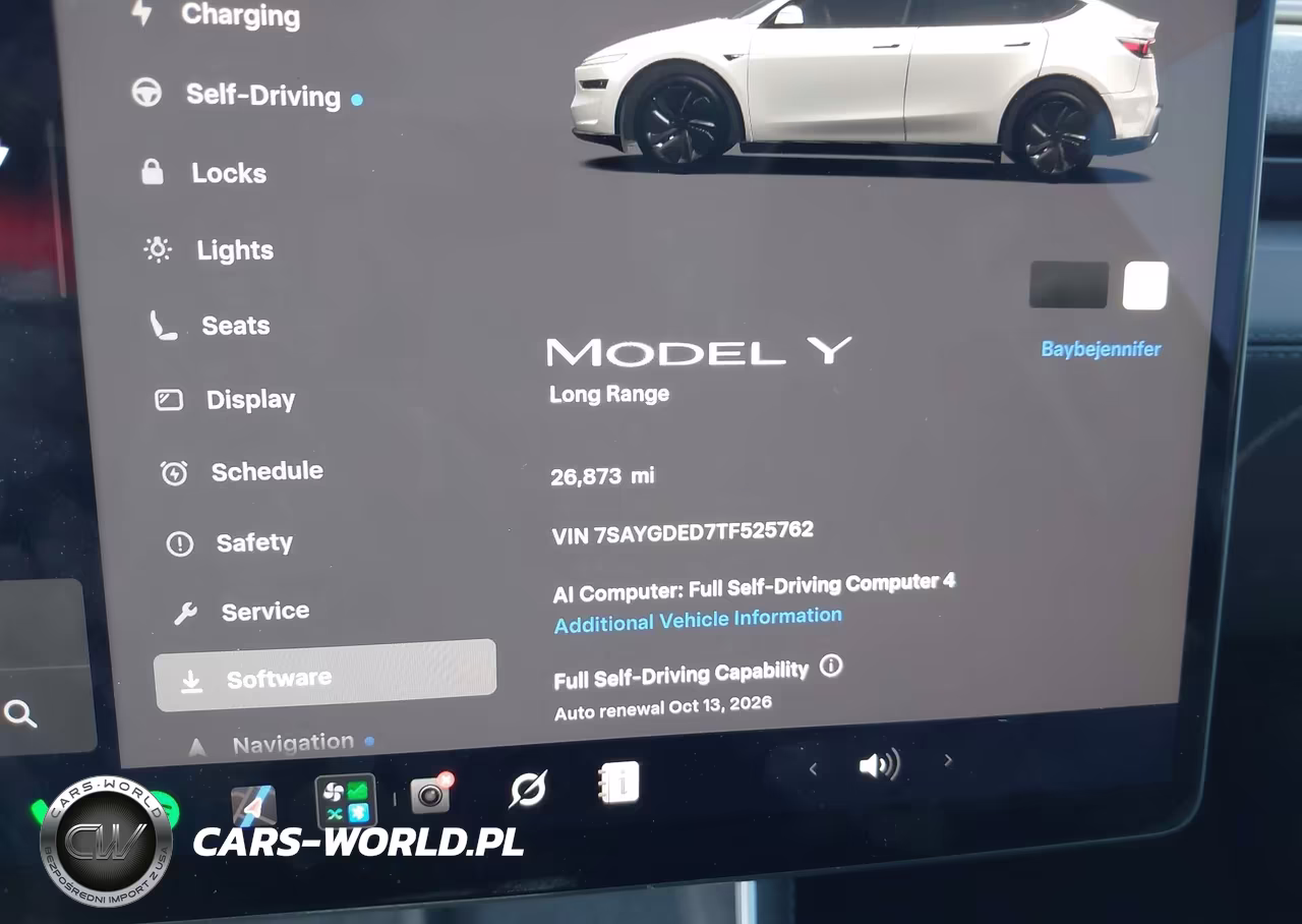 2026 Tesla Model Y Premium Rear-Wheel Drive-Rear-Wheel Drive VIN:7SAYGDED7TF525762 - 7