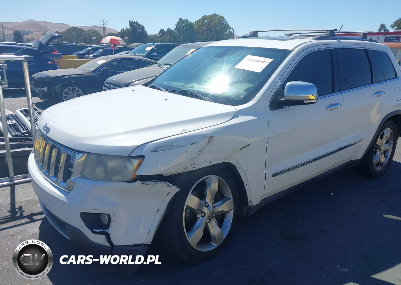 2013 Jeep Grand Cherokee Overland VIN:1C4RJFCT2DC525174 - 2