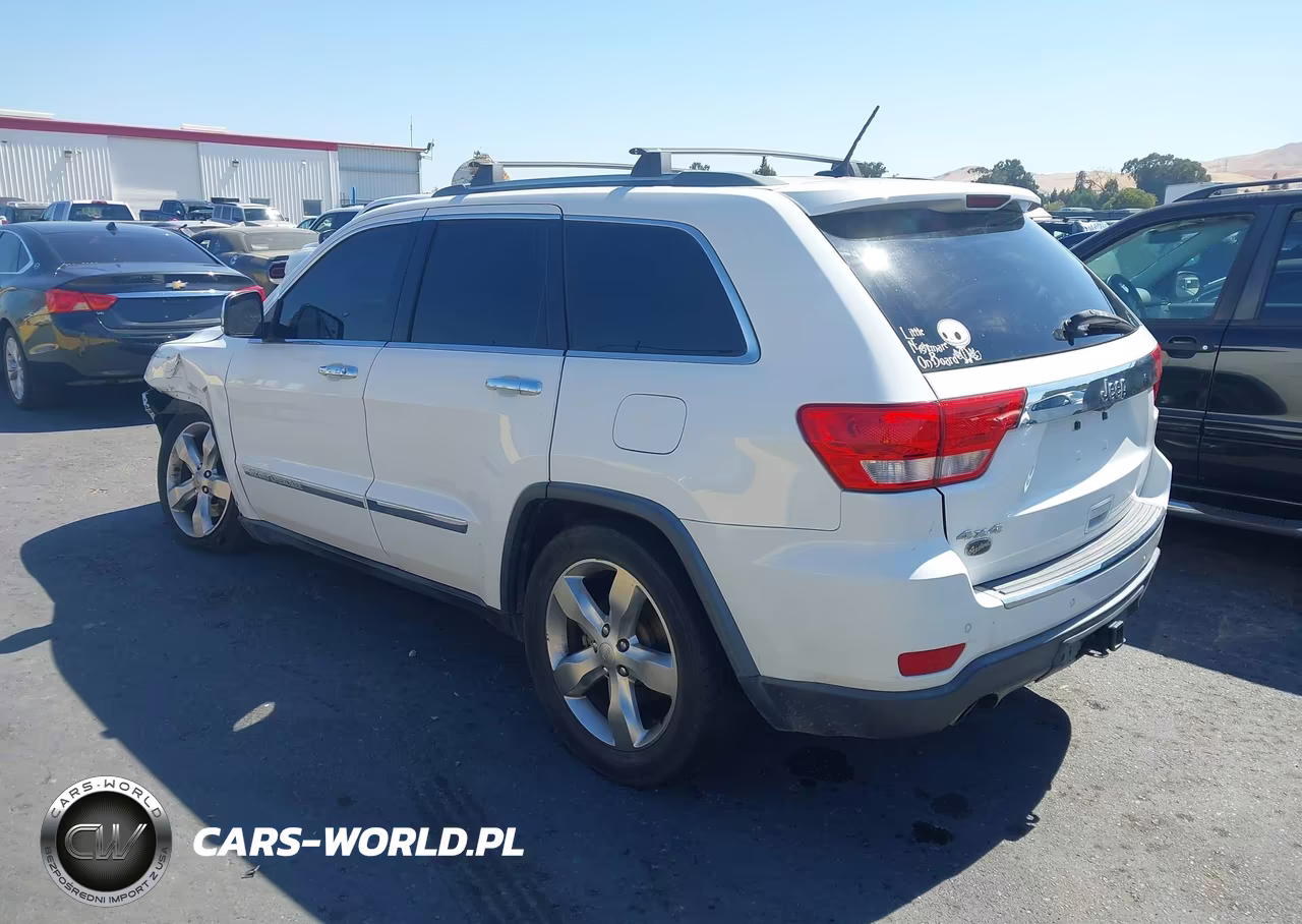 2013 Jeep Grand Cherokee Overland VIN:1C4RJFCT2DC525174 - 3