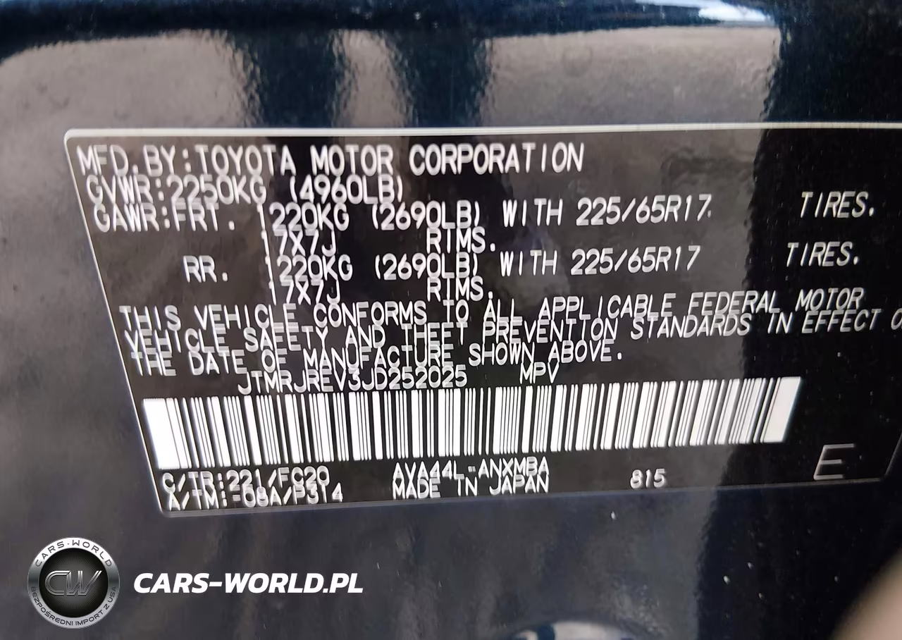 2018 Toyota Rav4 Hybrid Xle VIN:JTMRJREV3JD252025 - 9