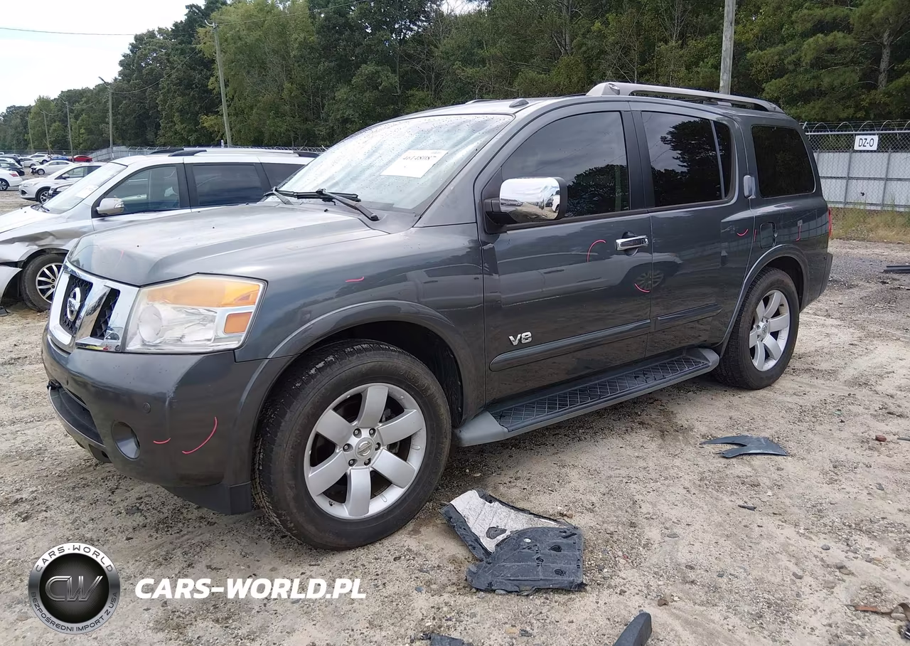 2008 Nissan Armada Le VIN:5N1BA08D68N600786 - 2