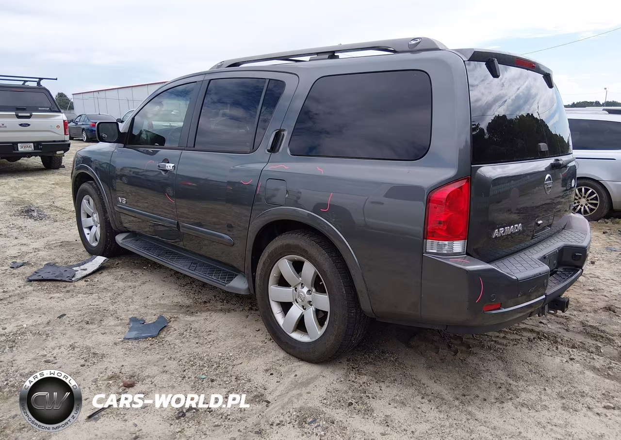 2008 Nissan Armada Le VIN:5N1BA08D68N600786 - 3