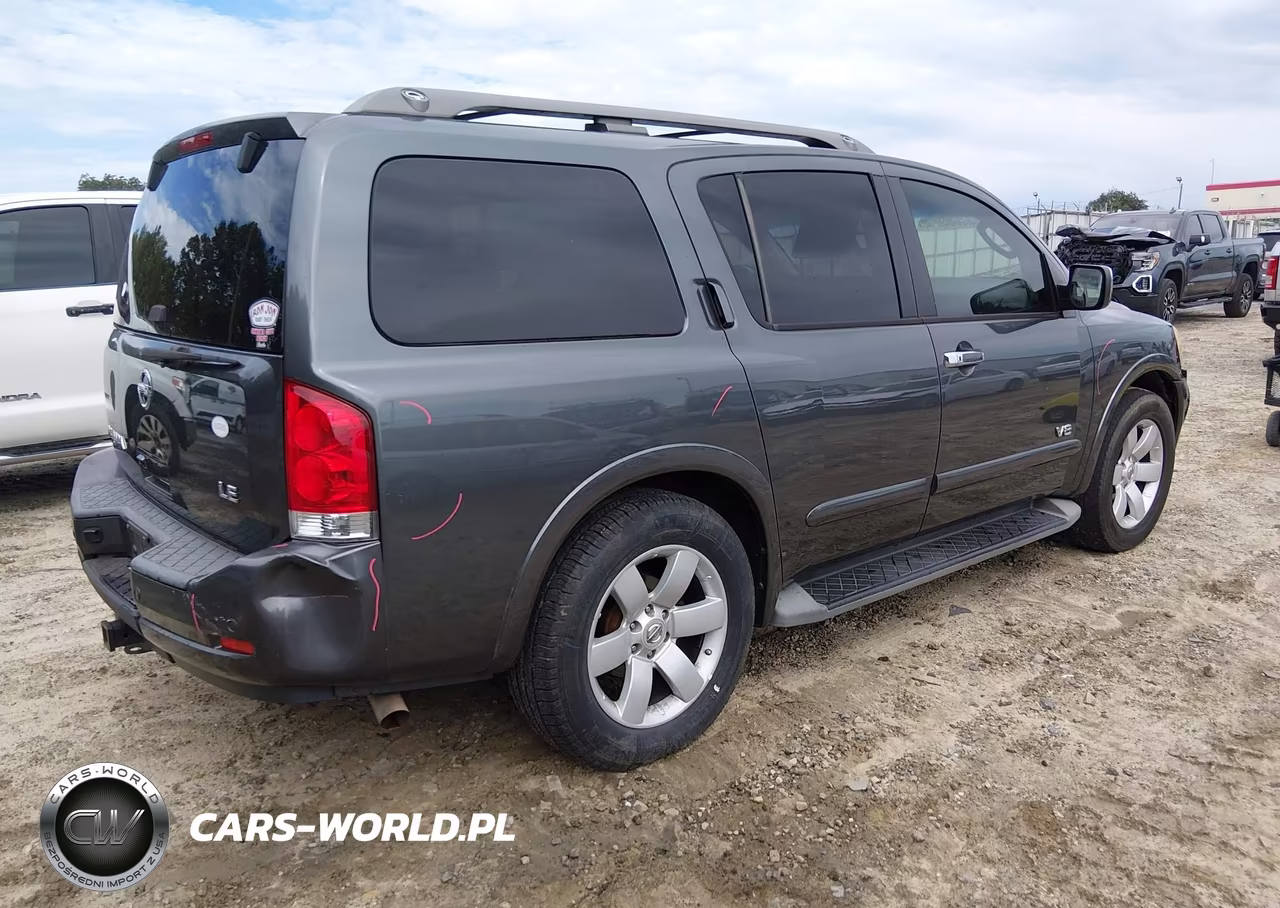 2008 Nissan Armada Le VIN:5N1BA08D68N600786 - 4