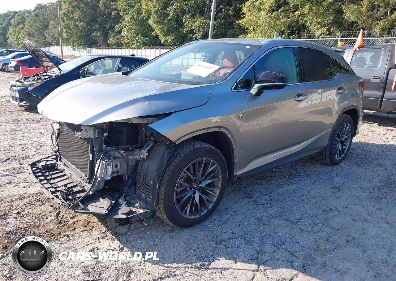 2022 Lexus Rx 350 F Sport Handling VIN:2T2YZMDA8NC336085 - 2