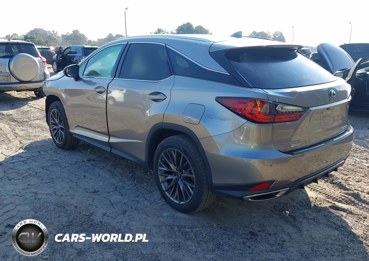 2022 Lexus Rx 350 F Sport Handling VIN:2T2YZMDA8NC336085 - 3
