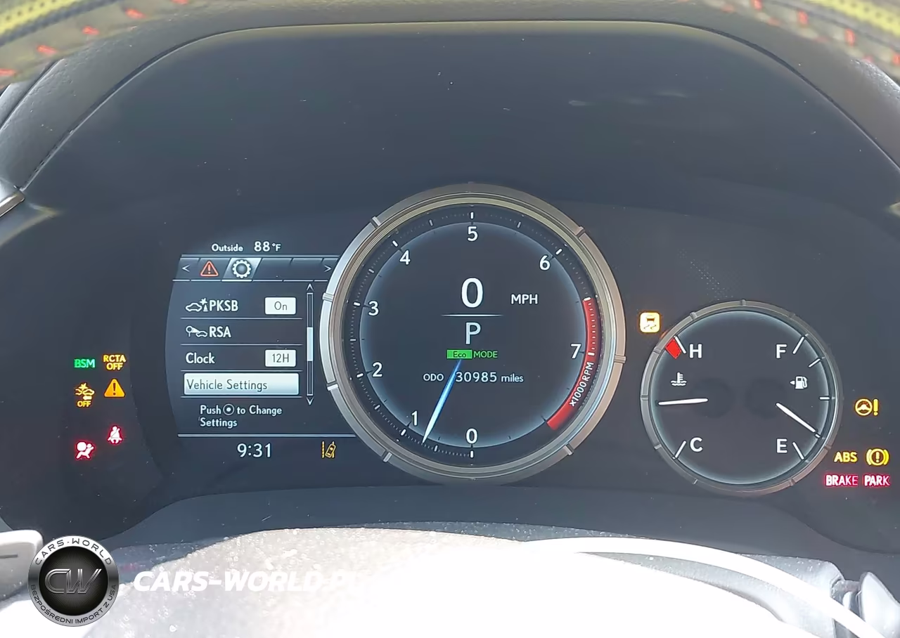 2022 Lexus Rx 350 F Sport Handling VIN:2T2YZMDA8NC336085 - 7