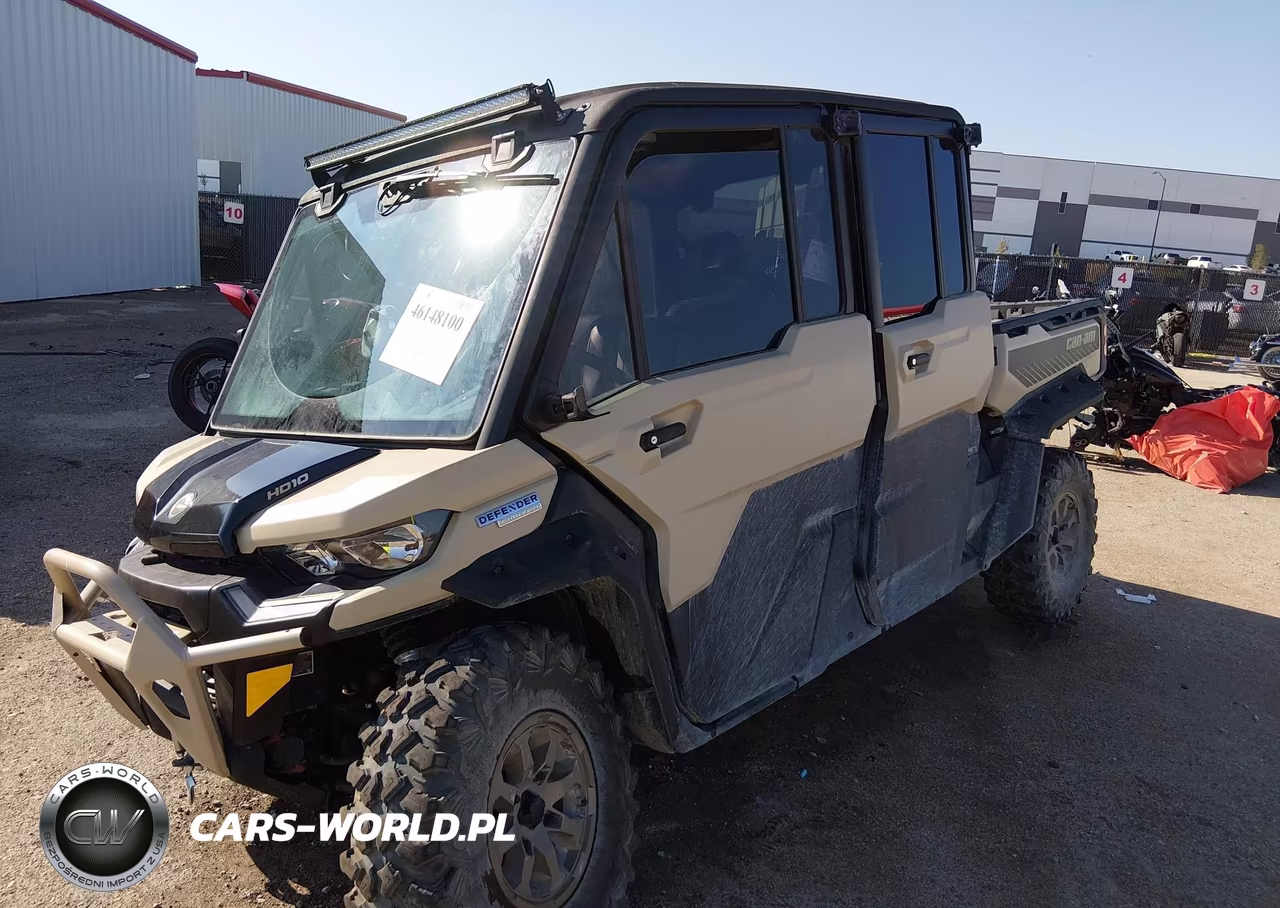 2025 Can-Am Defender Max Limited Cab Hd10-Lone Star Hd10 VIN:3JBUUAX44SK000294 - 2